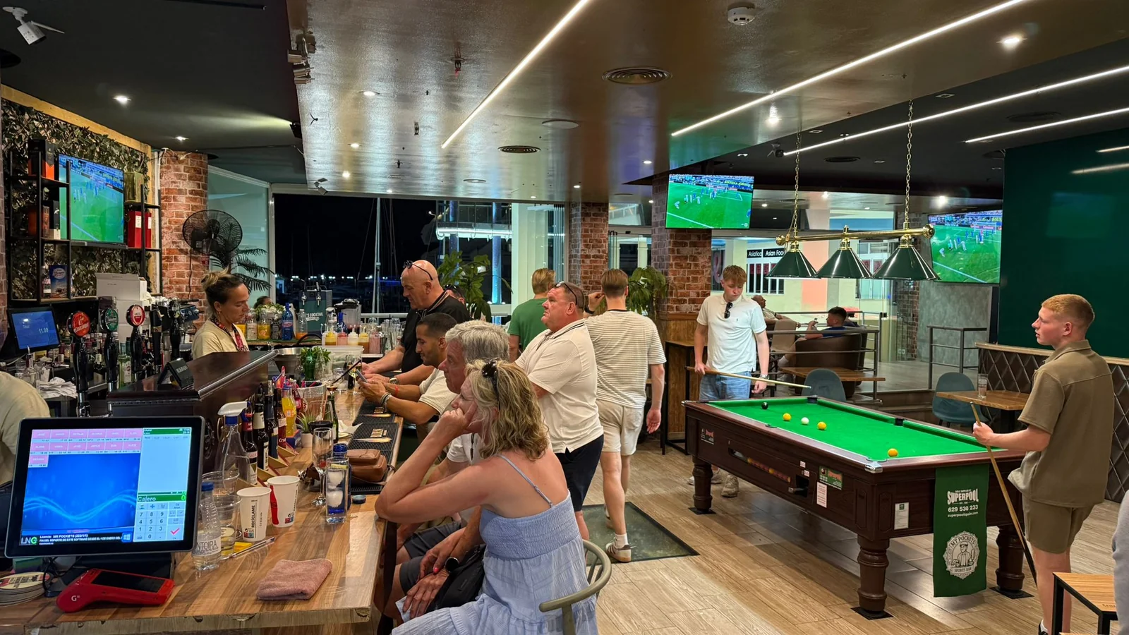 Games area at MT Pockets